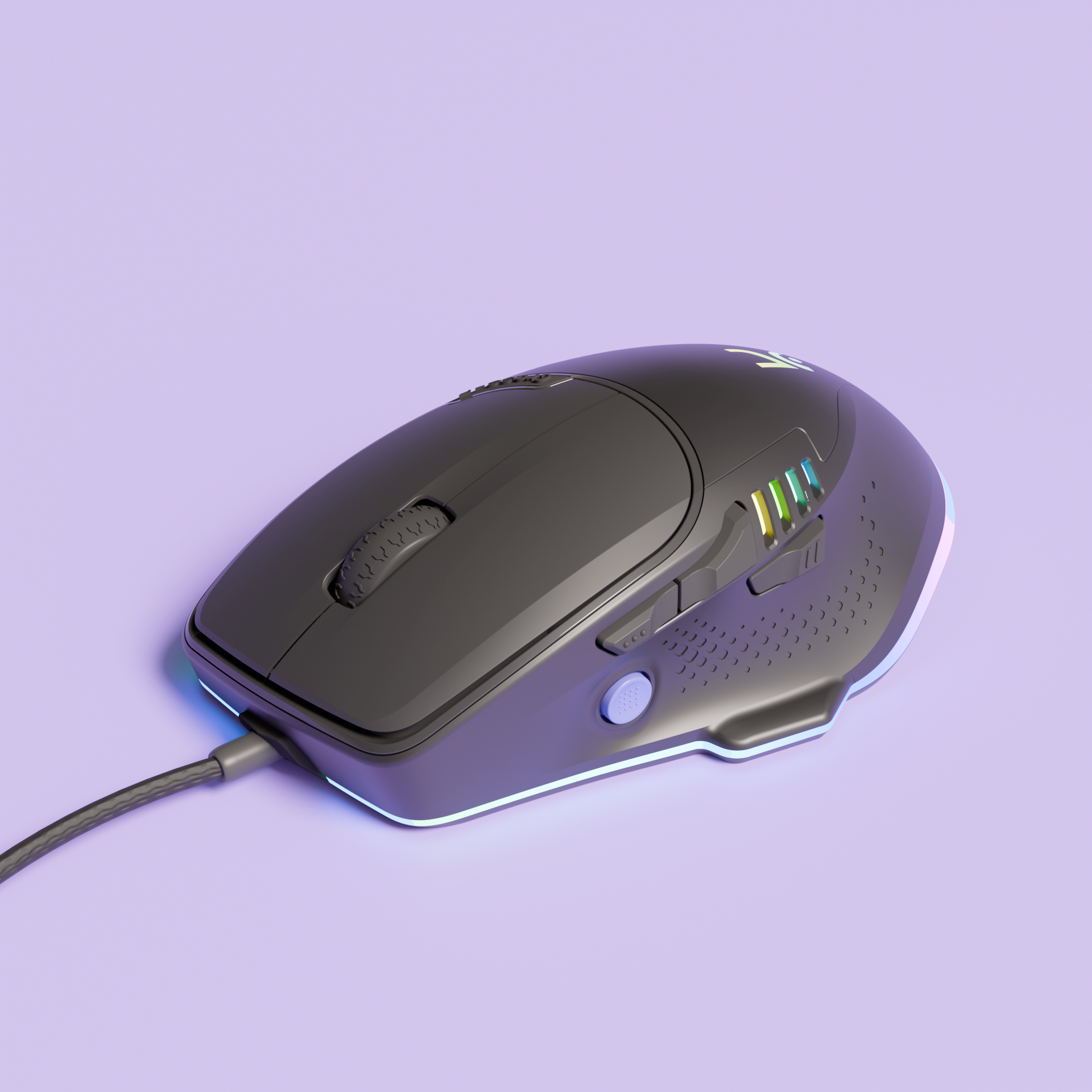 Hawk Gaming Mouse - Black Kreo