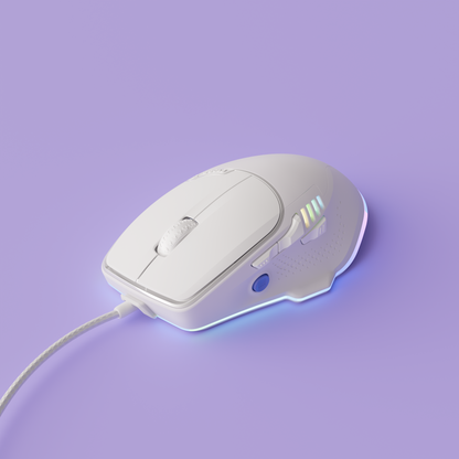 Hawk White Gaming Mouse Kreo