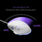 Hawk White Gaming Mouse (Hawk 2a)