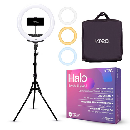 Buy Halo 18 inch (46 cm) Ring Light Online Kreo-Tech