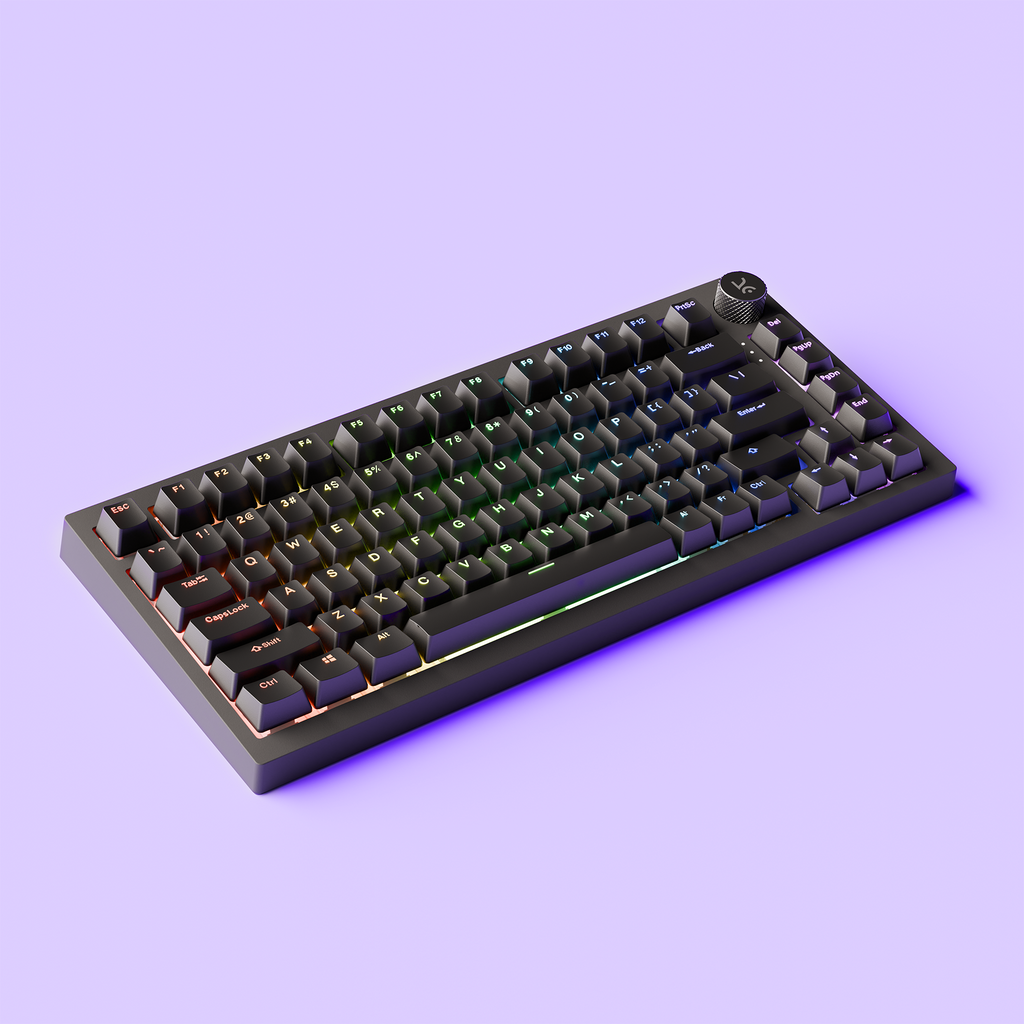 Swarm X All Black Wireless Gaming Keyboard