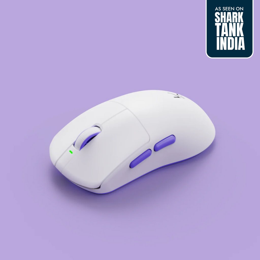 Ikarus White 55g Wireless Gaming Mouse