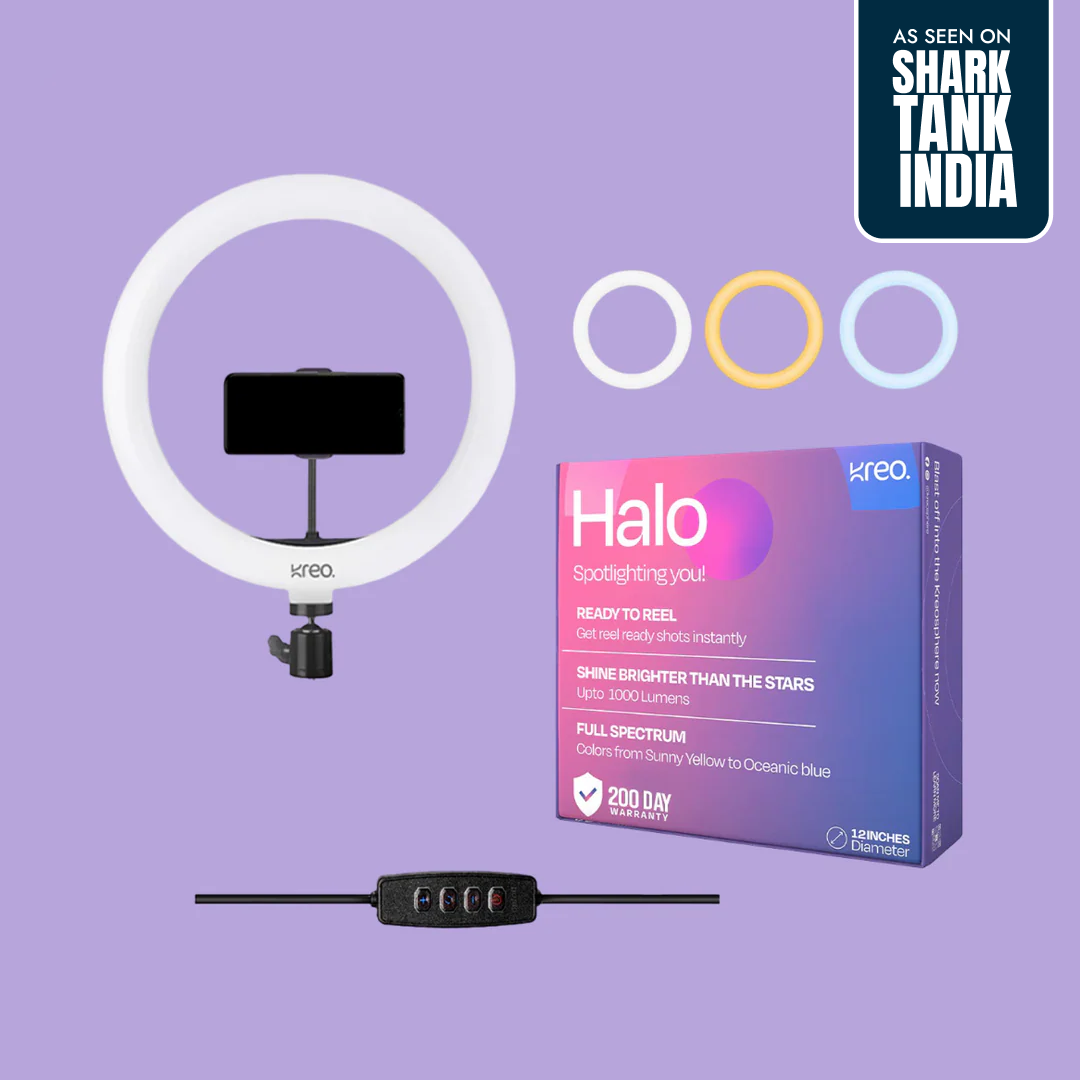 Halo 12" Premium Selfie Ring Light