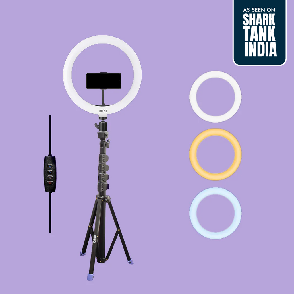 Halo 12" Premium Ring Light + Tripod (Combo)