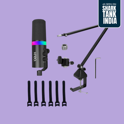 Sonik Gaming Mic + Rod Pro Boom Arm Combo