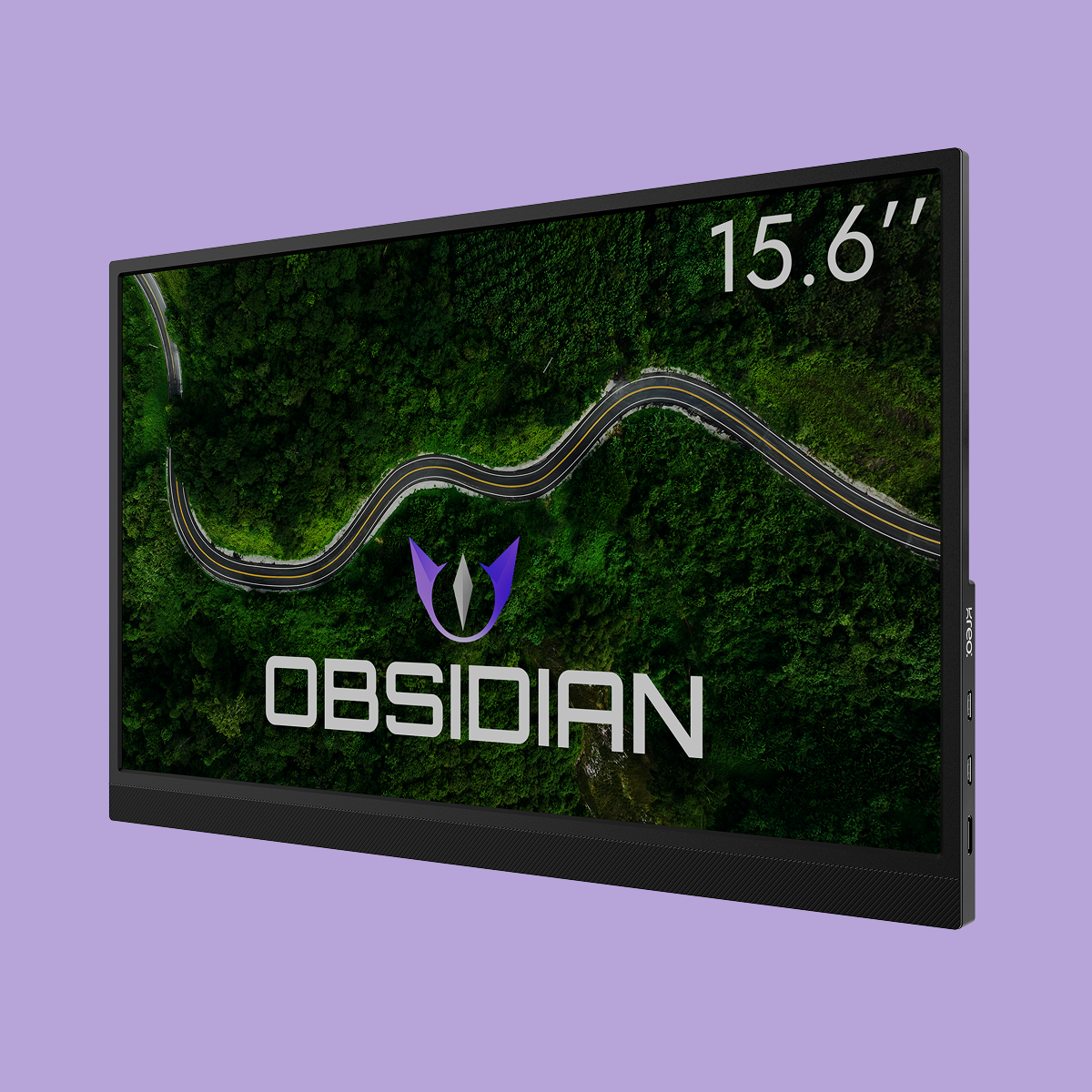 Obsidian 15.6" FHD Slim Lightweight Portable Monitor