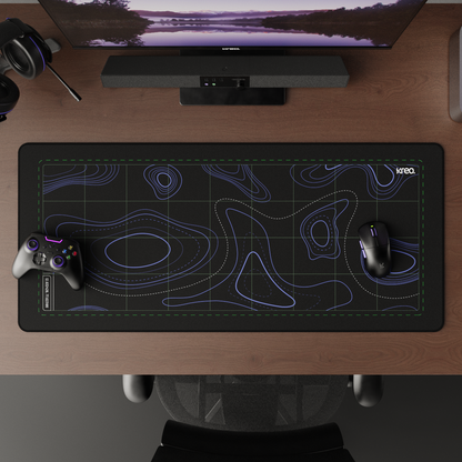 Terra XXL Deskmat - Topographic