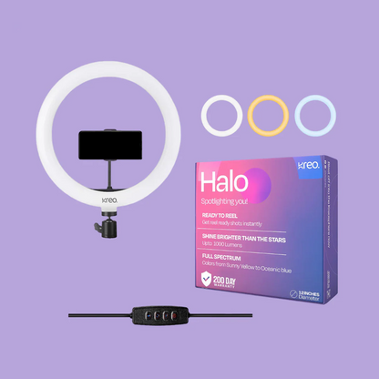 Halo 12" Premium Selfie Ring Light