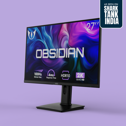 Obsidian 27" 100Hz 2K 1440p QHD IPS Monitor