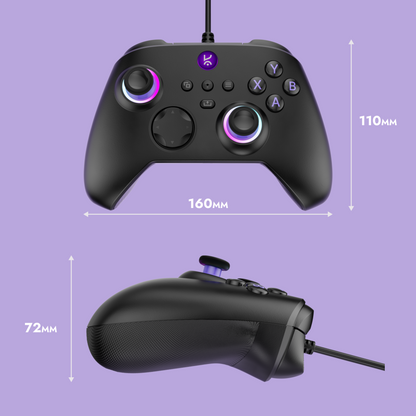 Surge Lite Premium RGB Wired Gaming Controller