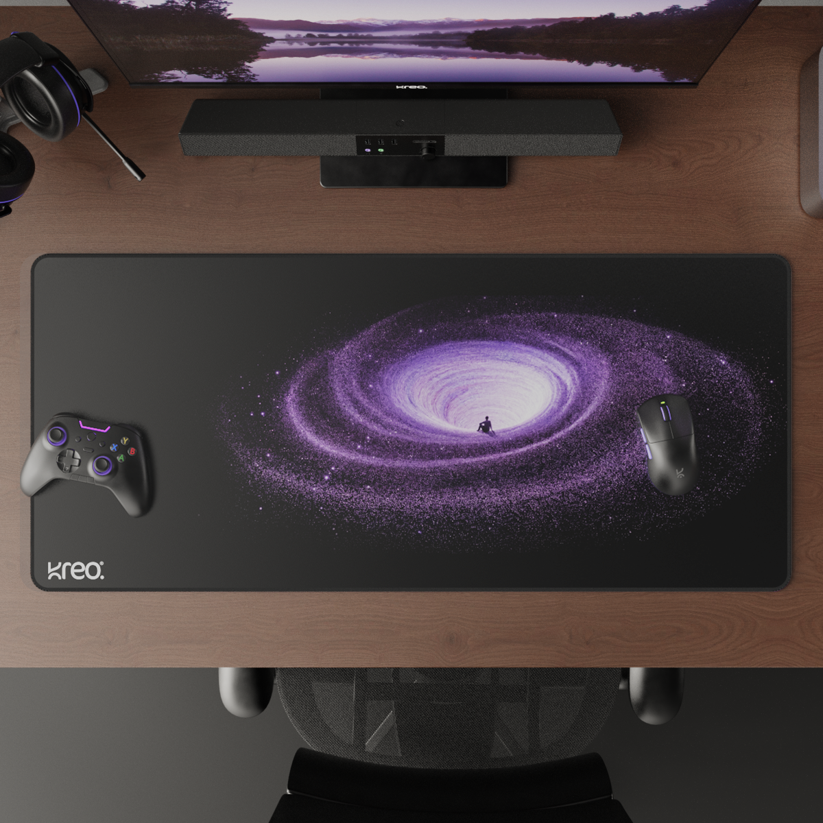 Terra XXL Deskmat - Abyss