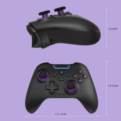 SurgeXB Black Wireless PC Gaming Controller