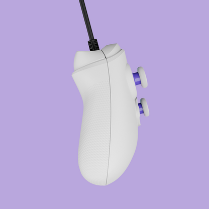 Surge Lite White Premium RGB Wired Gaming Controller