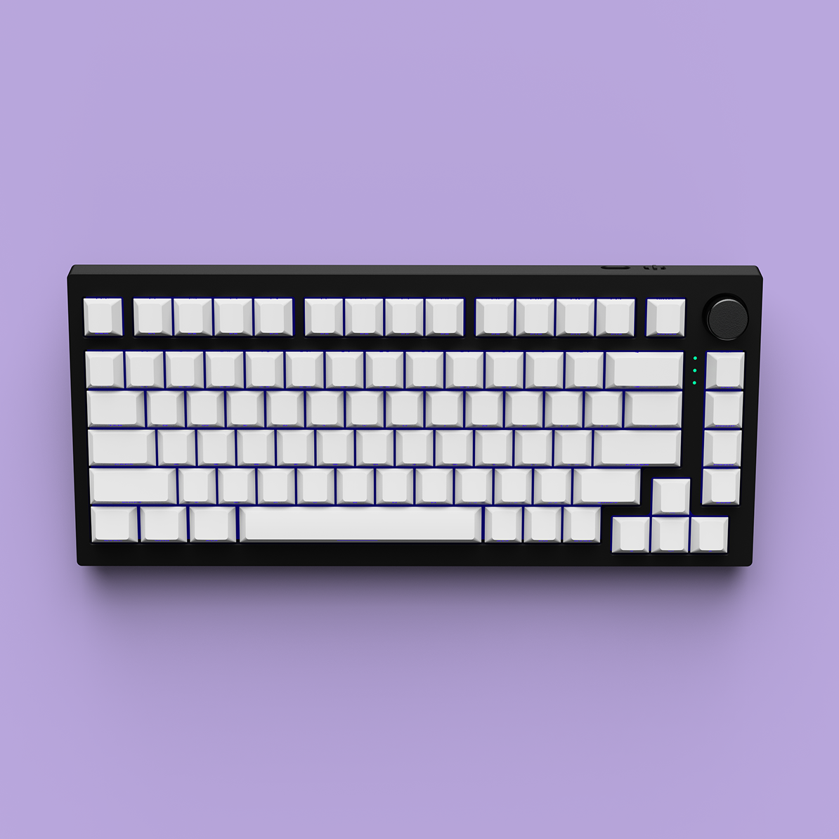 Swarm 75 Phantom White Wireless Gaming Keyboard