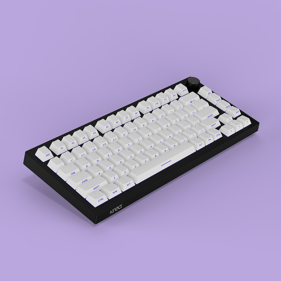 Swarm 75 Phantom White Wireless Gaming Keyboard