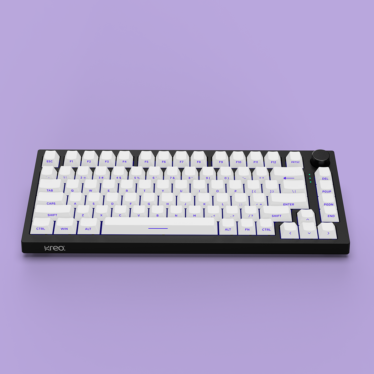 Swarm 75 Phantom White Wireless Gaming Keyboard