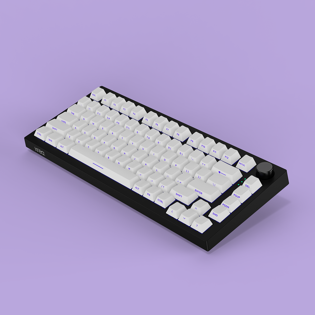 Swarm 75 Phantom White Wireless Gaming Keyboard