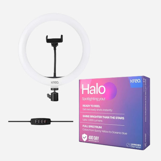 Halo 12" Premium Selfie Ring Light Kreo