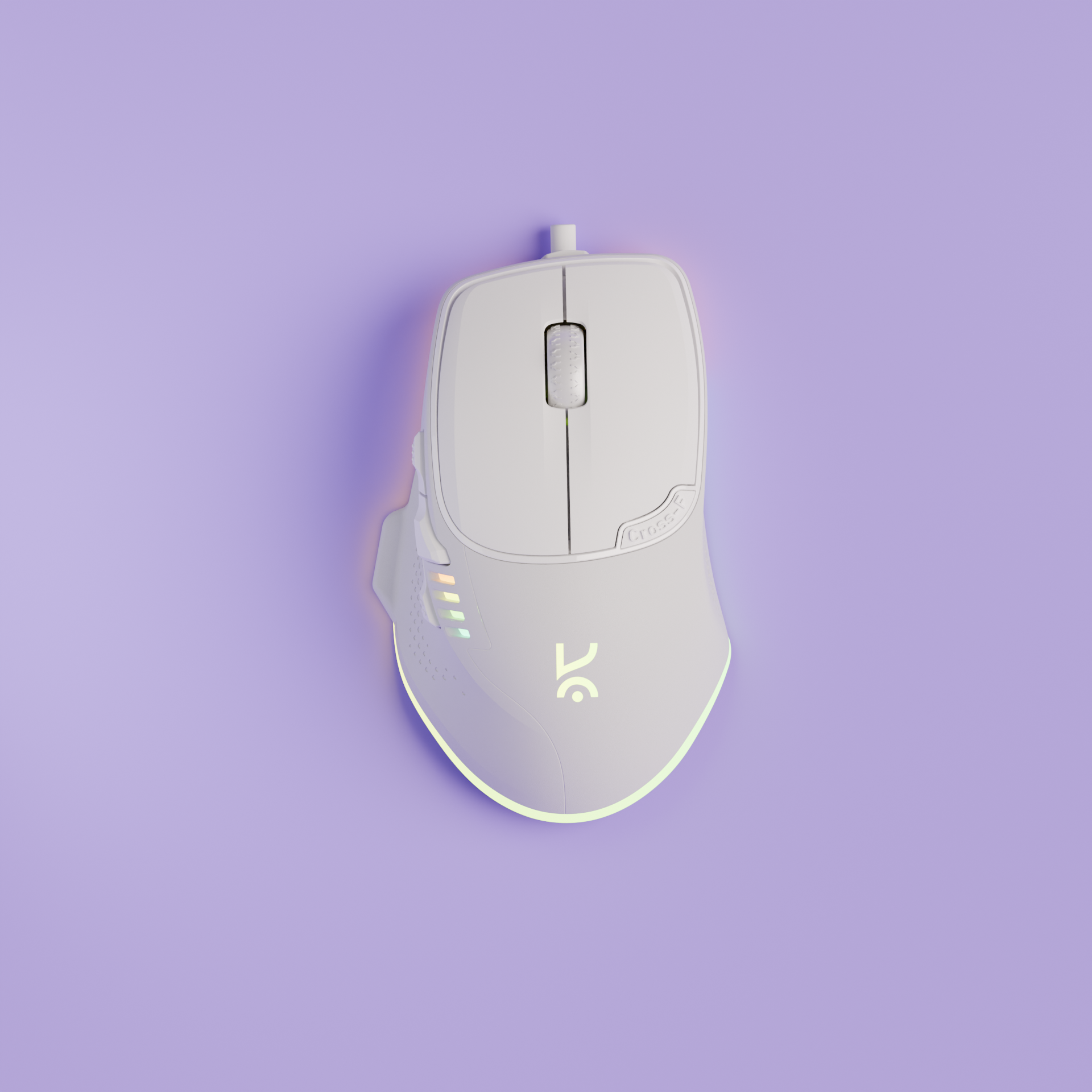 Hawk White Gaming Mouse (Hawk 2a) Kreo