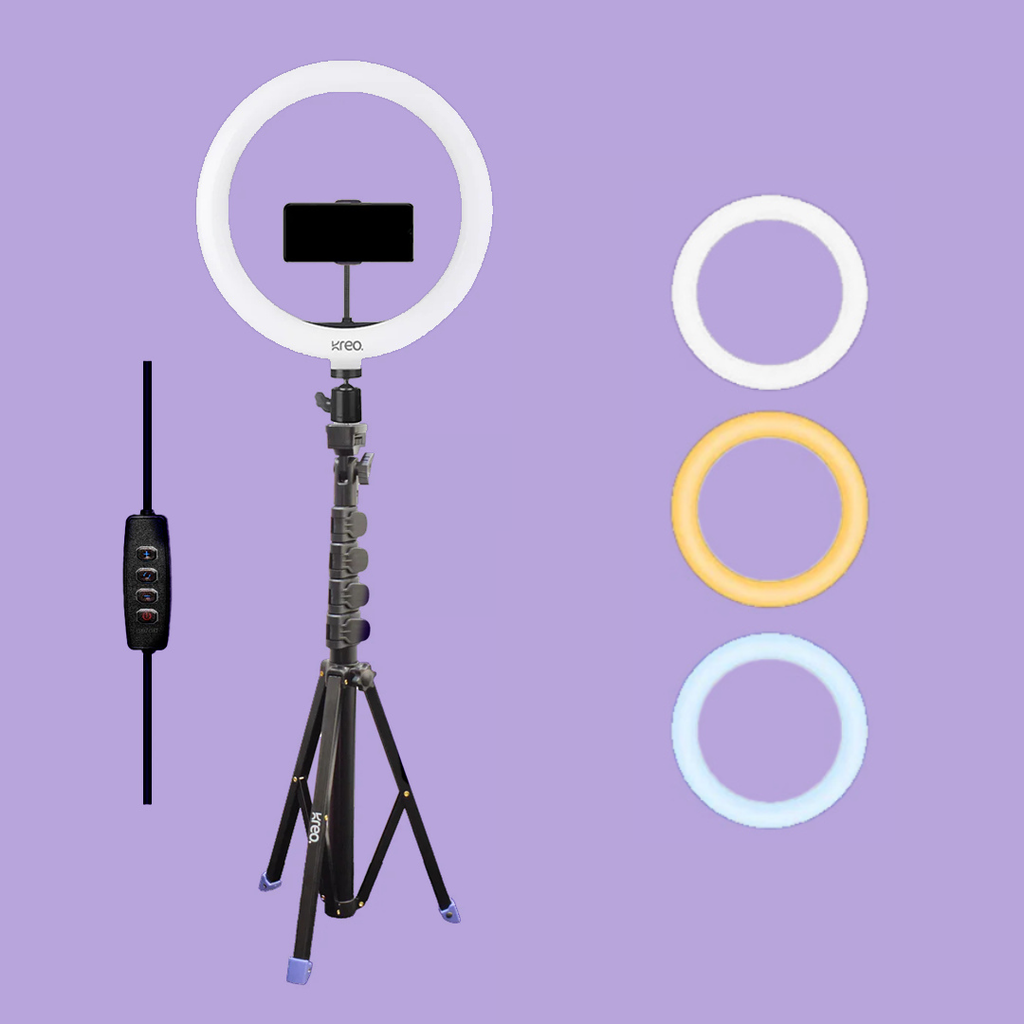 Halo 12" Premium Ring Light + Tripod (Combo)