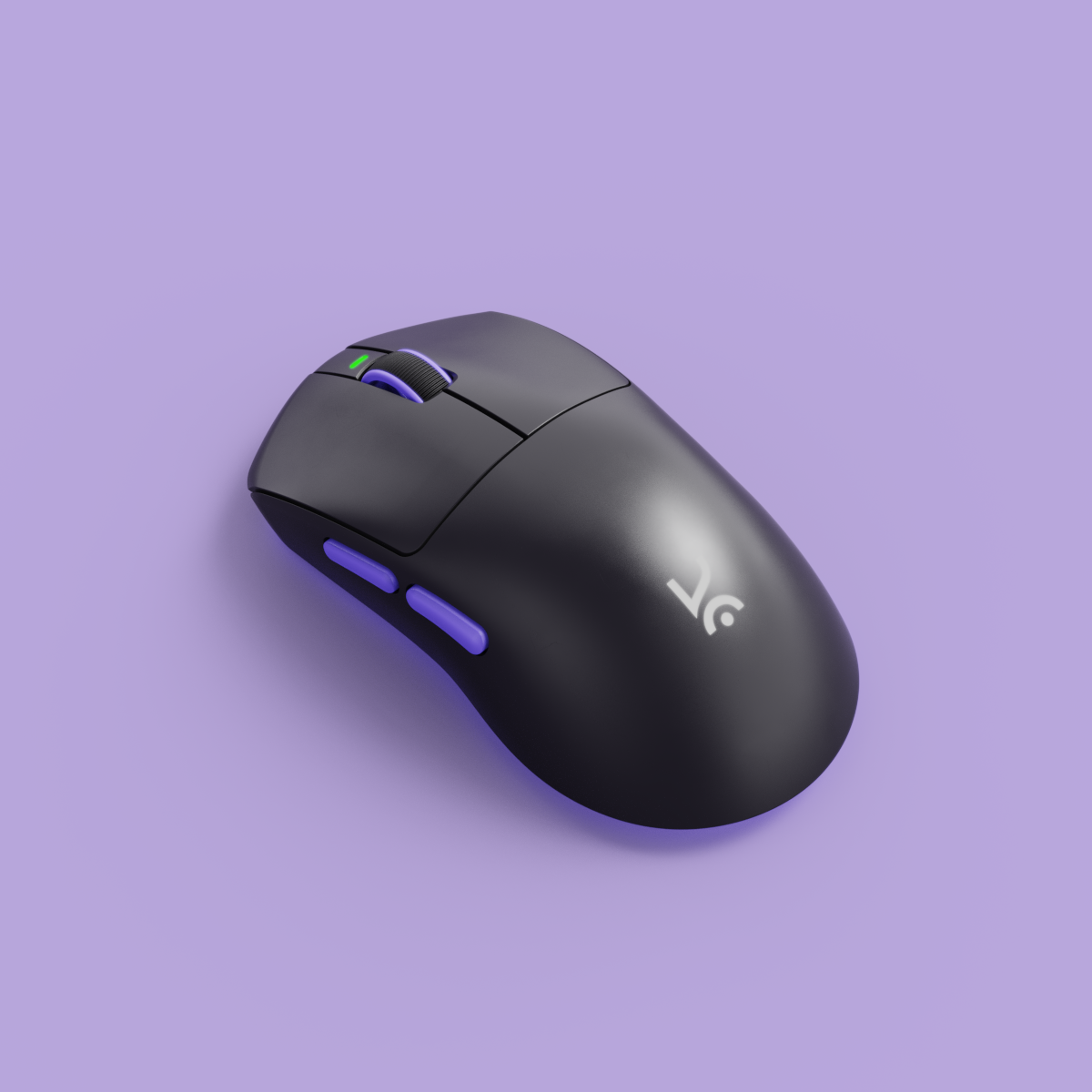 Ikarus Black 55g Wireless Gaming Mouse Kreo