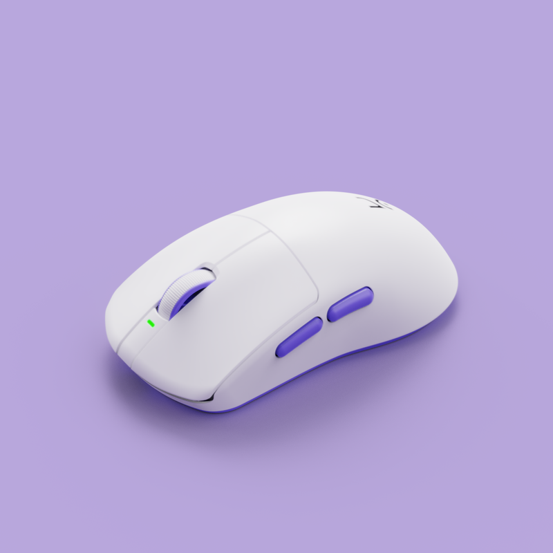 Ikarus White 55g Wireless Gaming Mouse Kreo