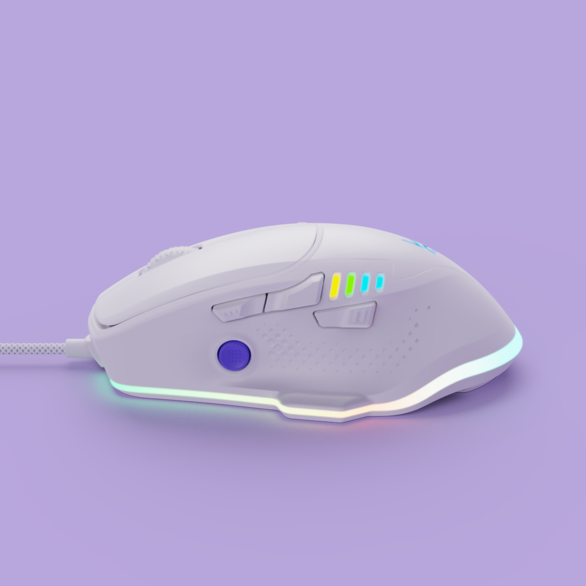 Hawk White Gaming Mouse Kreo