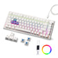 Hive All White RGB Wired Gaming Keyboard Kreo