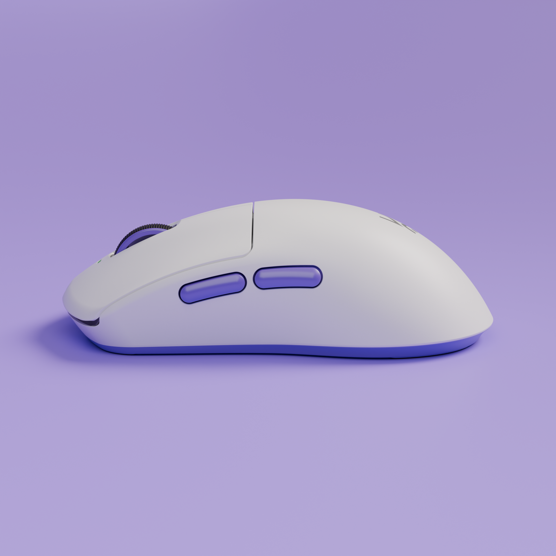 Ikarus White 55g Wireless Gaming Mouse Kreo