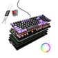 Hive Full-Size Black - Purple Wired Gaming Keyboard