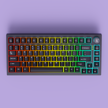 Swarm All Black Wireless Gaming Keyboard Kreo
