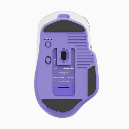 Hawk Pro White Wireless Gaming Mouse