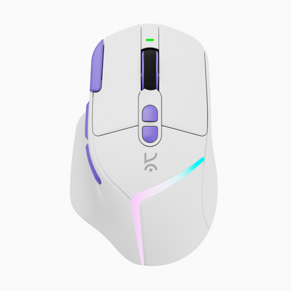 Hawk Pro White Wireless Gaming Mouse
