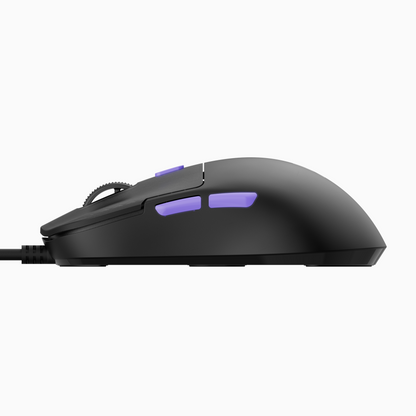 Harpy Black Light Weight RGB Gaming Mouse