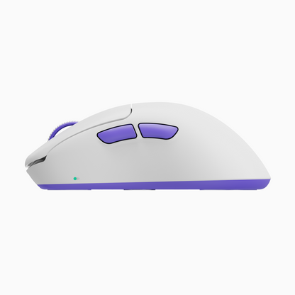 Anzu V2 White Ultralight Ergonomic Wireless Gaming Mouse
