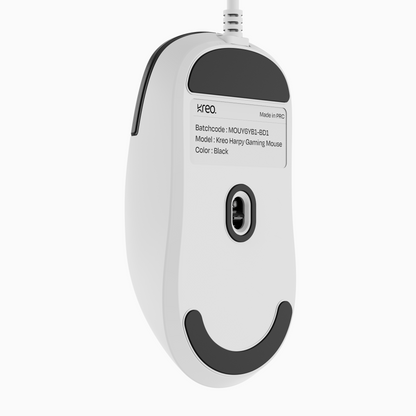 Harpy White Light Weight RGB Gaming Mouse