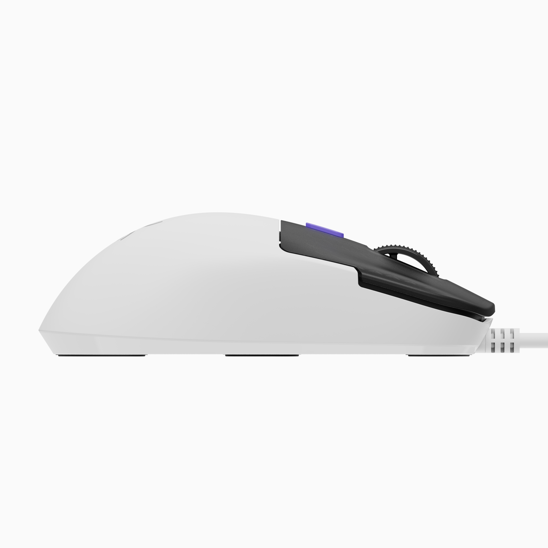 Harpy White Light Weight RGB Gaming Mouse
