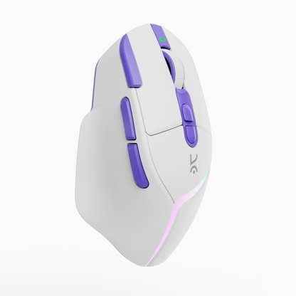 Hawk Pro White Wireless Gaming Mouse
