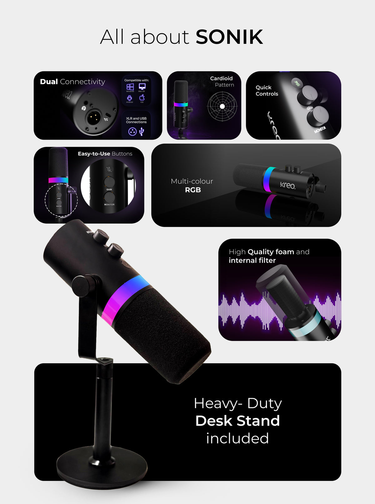 Compact Design. Vibrant Lighting.