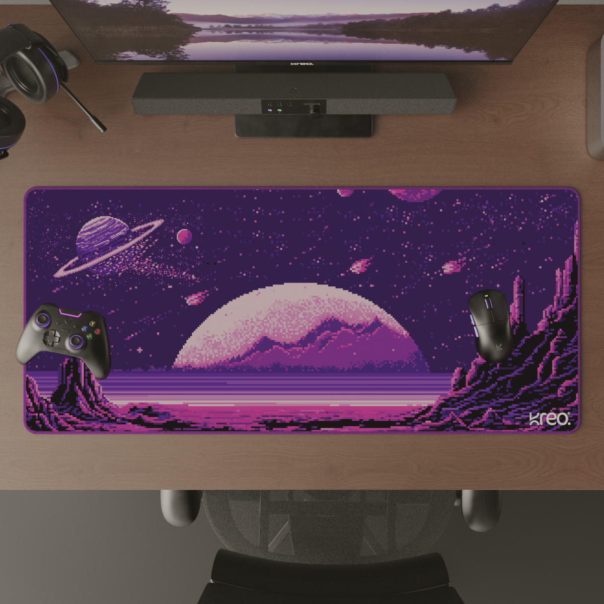 Terra XXL Deskmat - Pixel Dream
