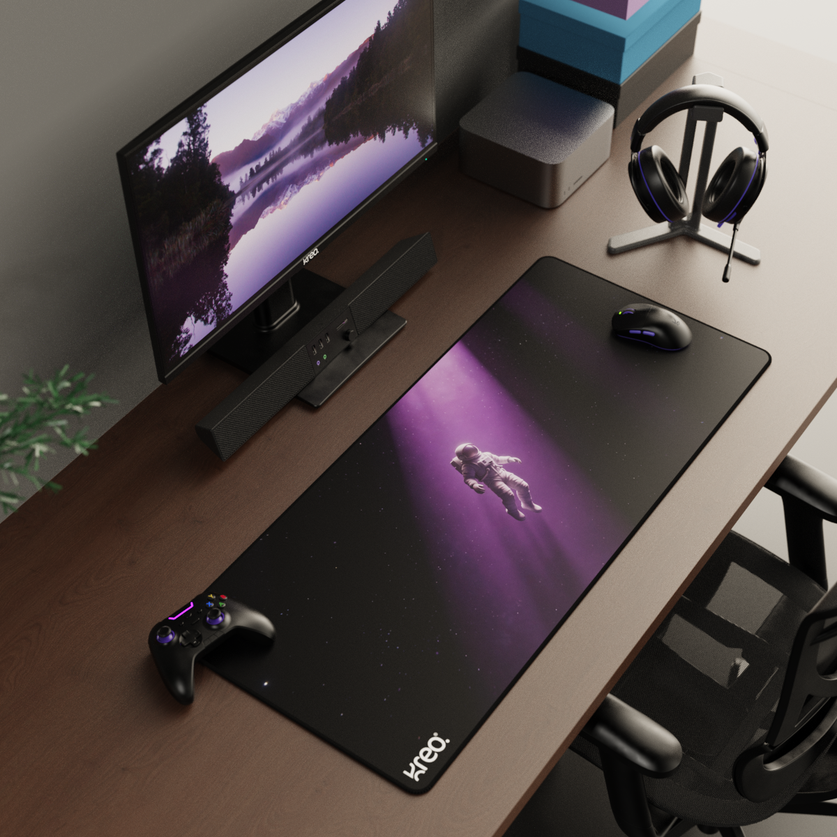 Terra XXL Deskmat - Space Walk