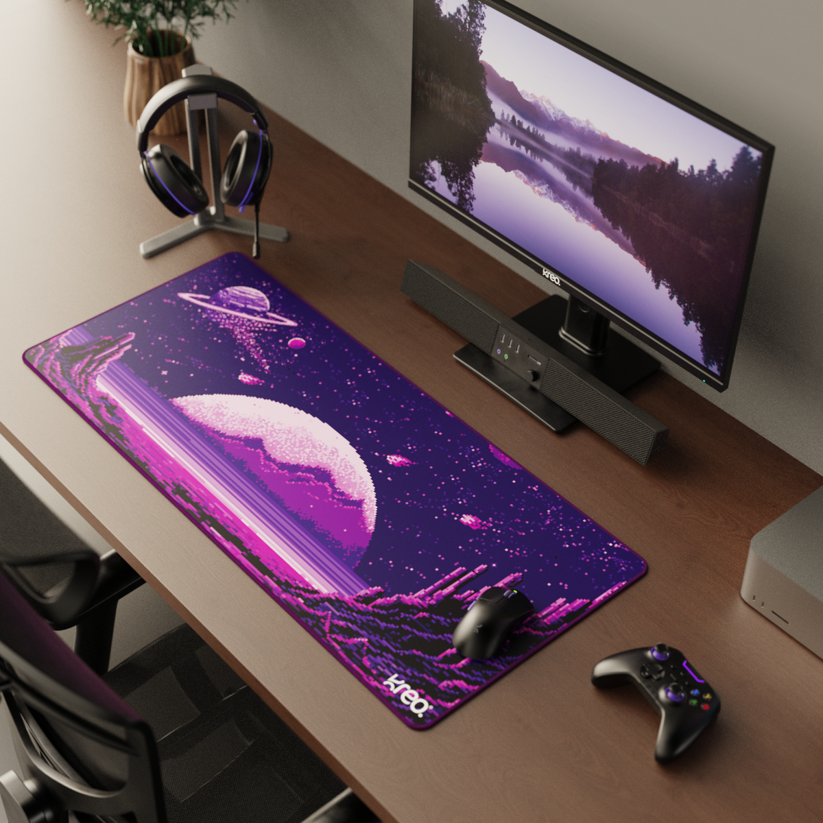 Terra XXL Deskmat - Pixel Dream