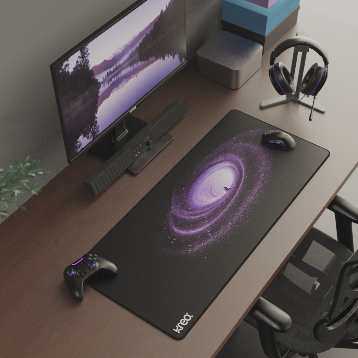 Terra XXL Deskmat - Abyss