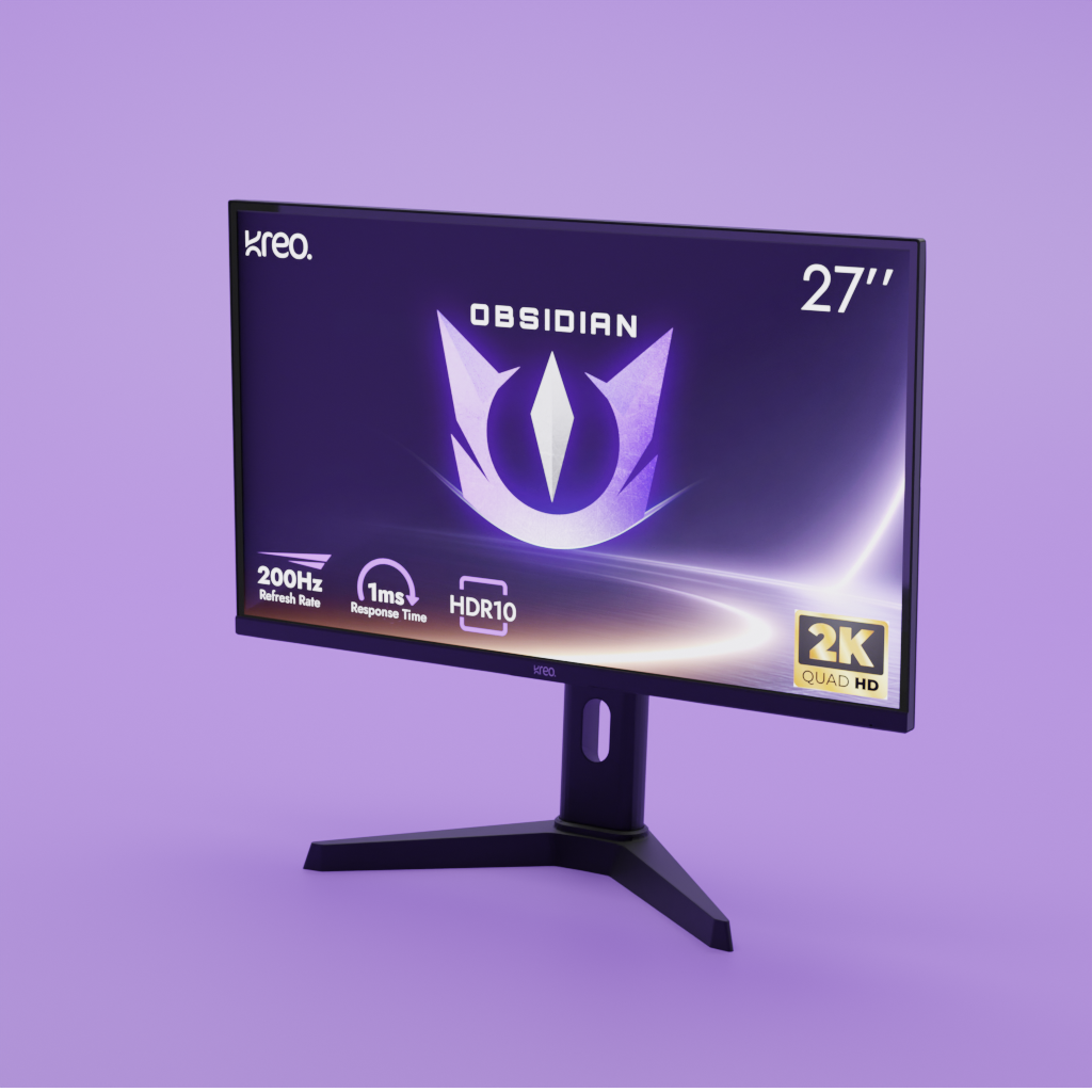 Obsidian 27-inch Gaming Monitor Kreo