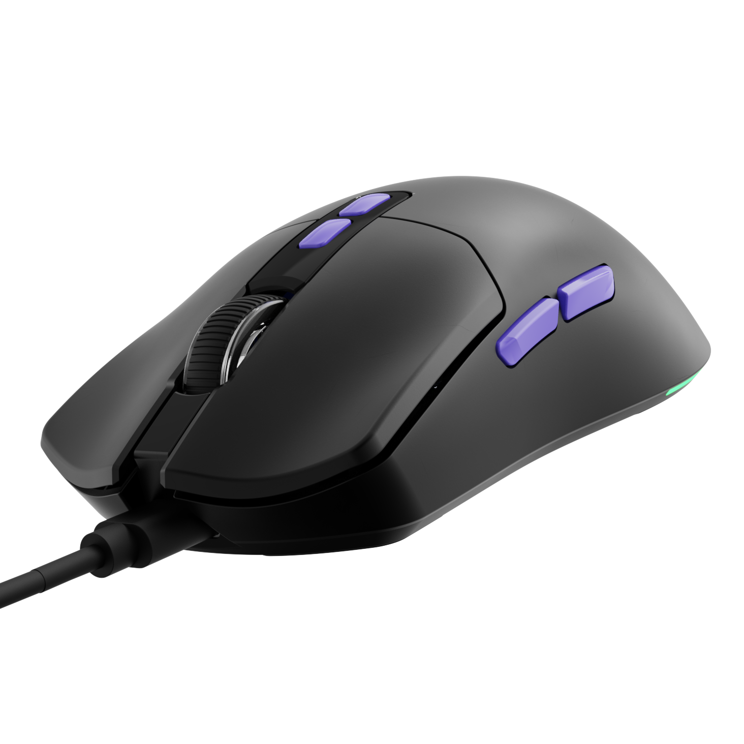 Harpy Pro Midnight Black, three-quarter view