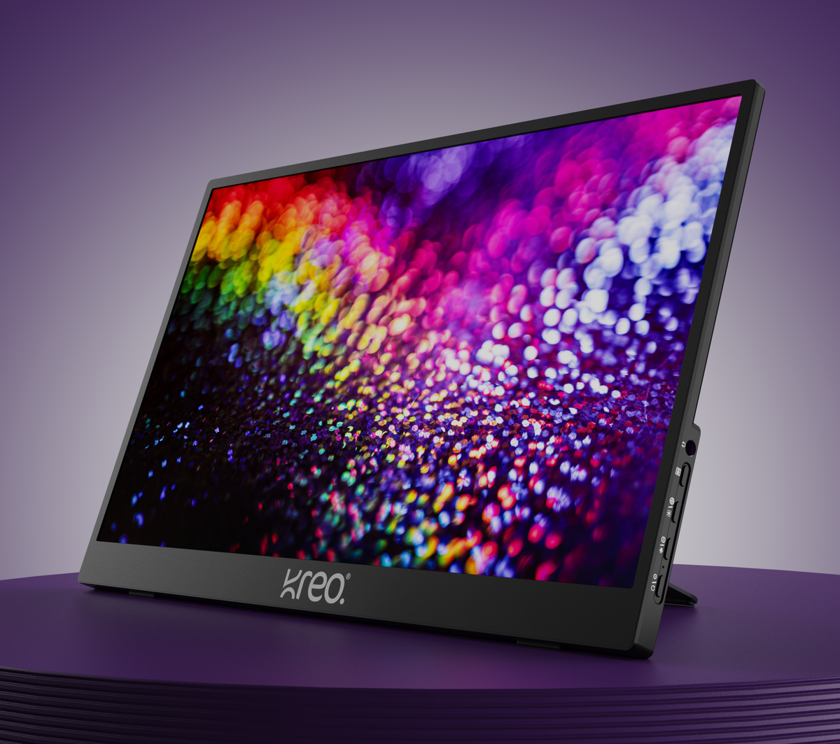 Obsidian Portable V2 showing vivid colour bokeh