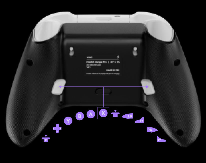 Dual Mappable Back Buttons