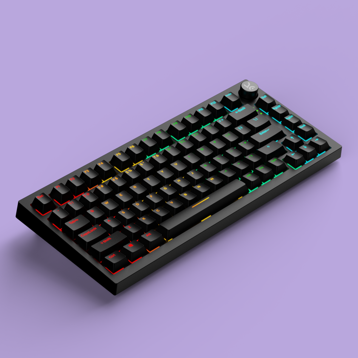 Swarm X All Black Wireless Gaming Keyboard