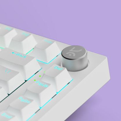 Swarm X All White Wireless Gaming Keyboard