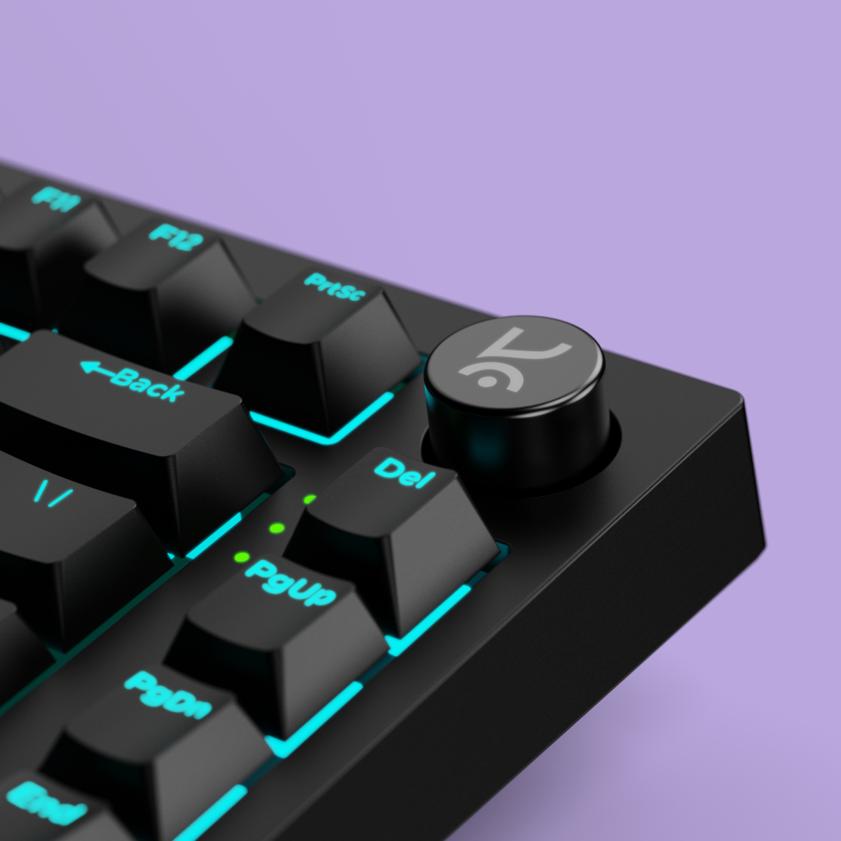 Swarm X All Black Wireless Gaming Keyboard